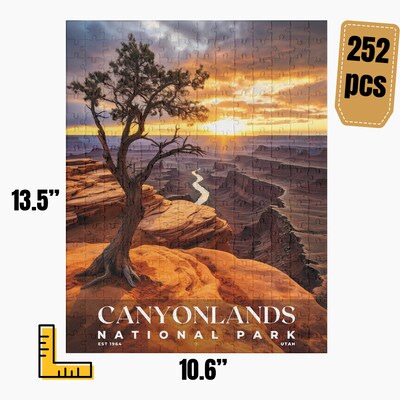 Canyonlands National Park Jigsaw Puzzle, Family Game, Holiday Gift | S10 - image3
